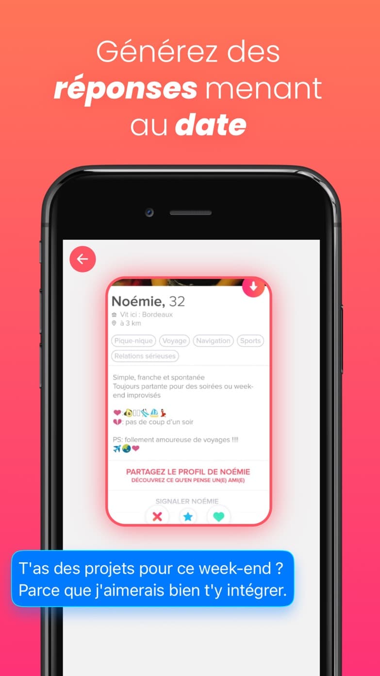 Step 3: Get the perfect AI-generated dating reply instantly